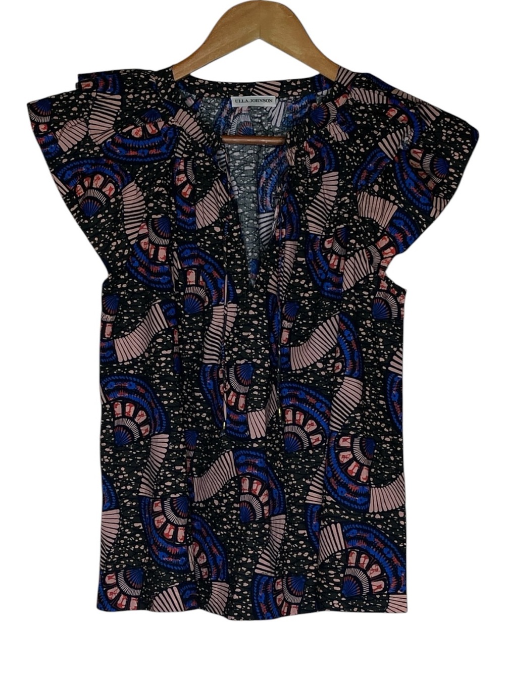 Ulla Johnson Elm Top Size 0 Flutter Sleeve Blouse